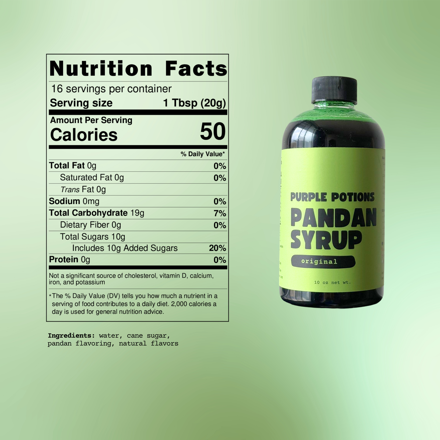 Pandan Syrup (Limited Drop) Restocking 5/24