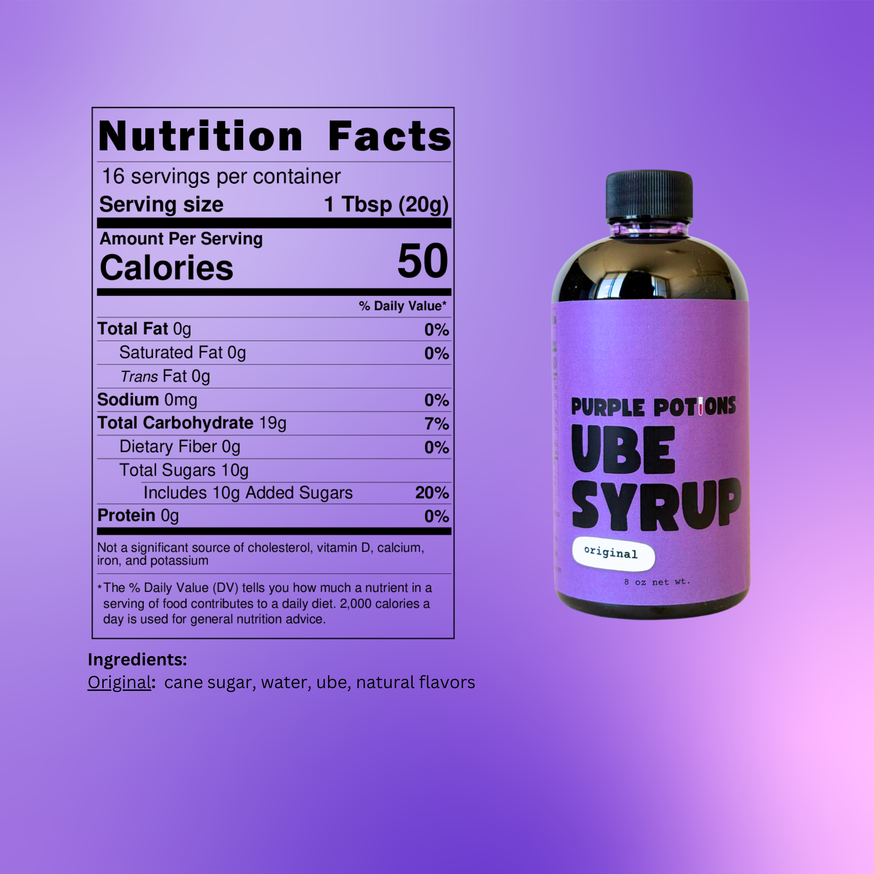 Ube Syrup Original