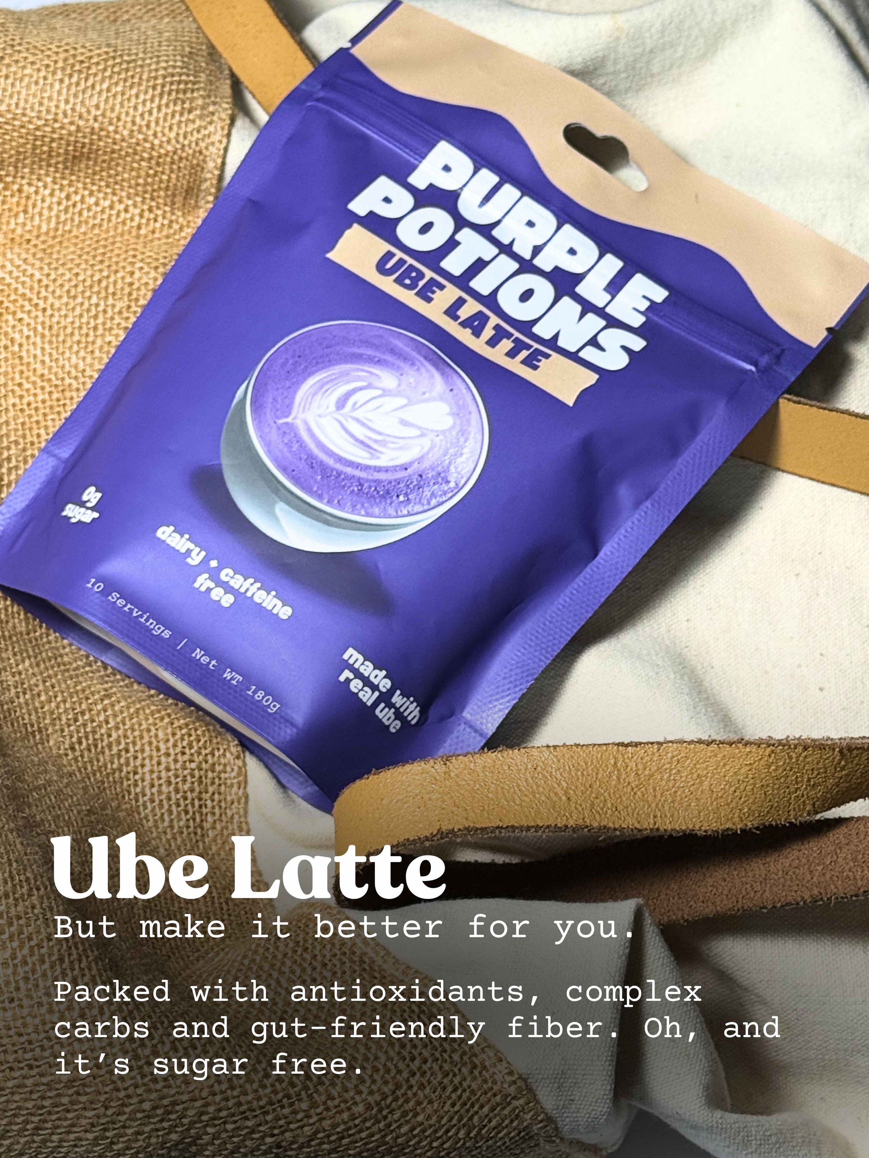 Sugar Free Ube Latte (Limited Drop)