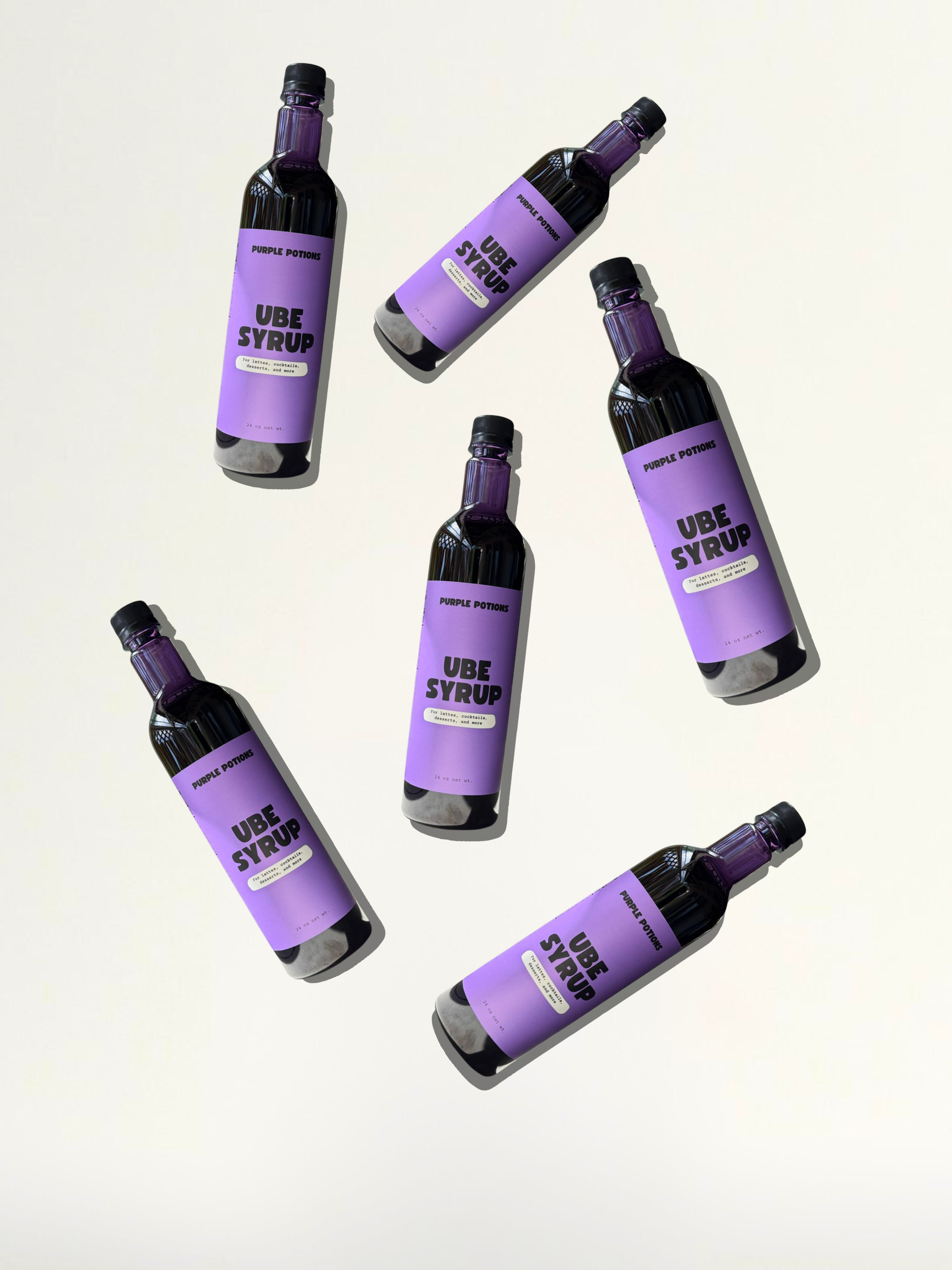 Ube Syrup Barista Bottles (Free Shipping)