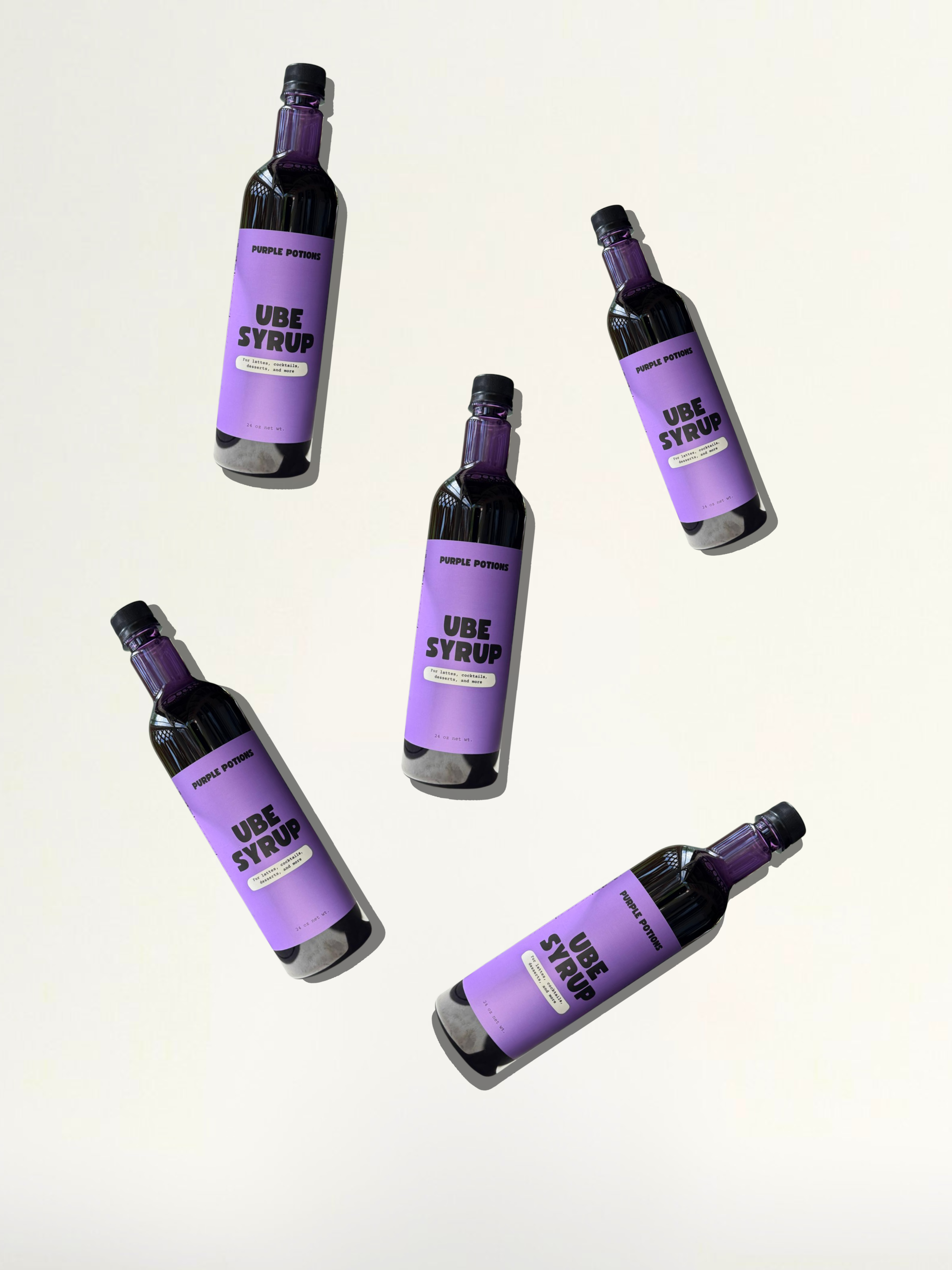 Ube Syrup Barista Bottles (Free Shipping)