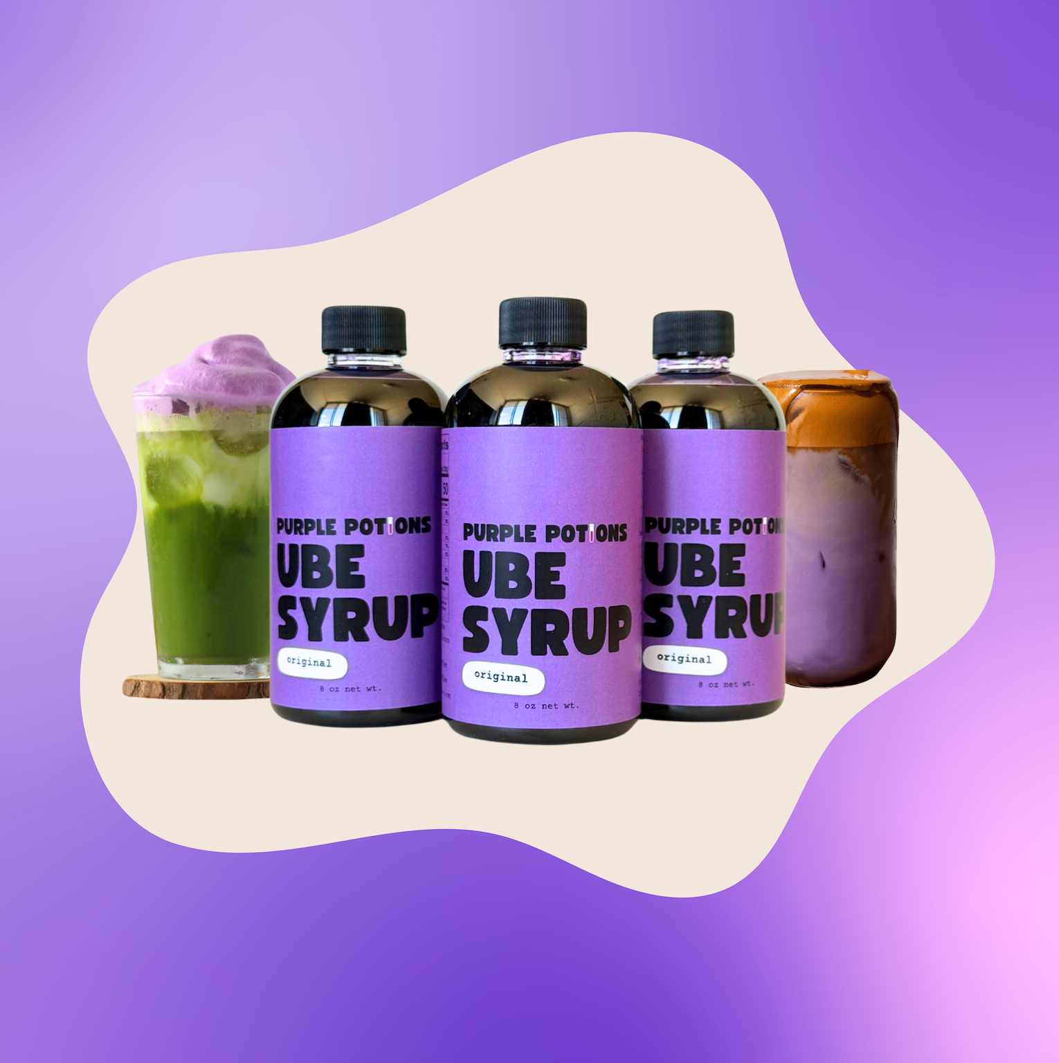 Ube Syrup 3 Bottle Bundle