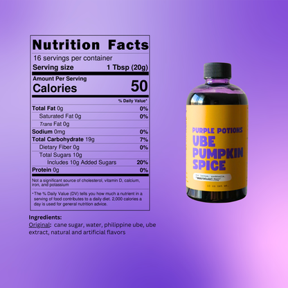 Ube Pumpkin Spice Syrup